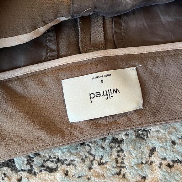 ARITZIA Wilfred Tie front Pant (Size 8) - Picture 6 of 8